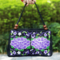 Embroidered Handbag, Double Zipper Bag, Women's Printed Handbag NovaCart