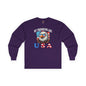 My Pronouns Are U.S.A Long Sleeve Tee The Devil's Pickle