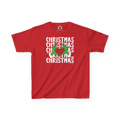 Christmas Heart Kids Tee The Devil's Pickle
