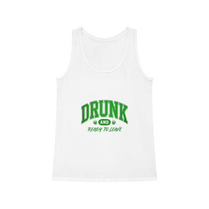 Drunk and Ready to Leave Tank Top St Patricks Day Country in My Heart