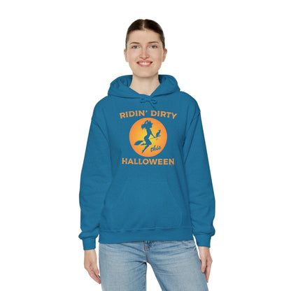 Ridin' Dirty This Halloween Hooded Sweatshirt The Devil's Pickle