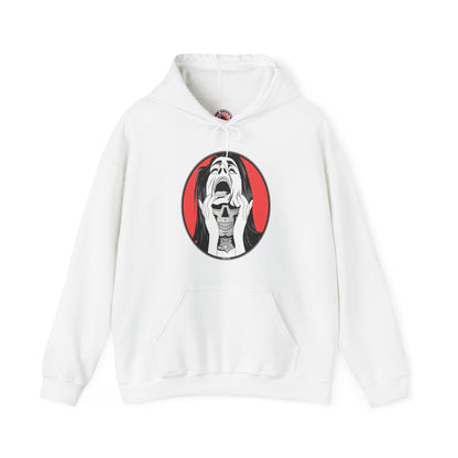 Skull Woman Hooded Sweatshirt The Devil's Pickle