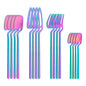 16pcs/24pcs Cutlery Set - Reusable Stainless Steel Dinnerware Set With Long Handle - Tableware Eating Utensils Set - Kitchen Supplies - For Family & Friends - Perfect for Everyday Use & Picnics NovaCart