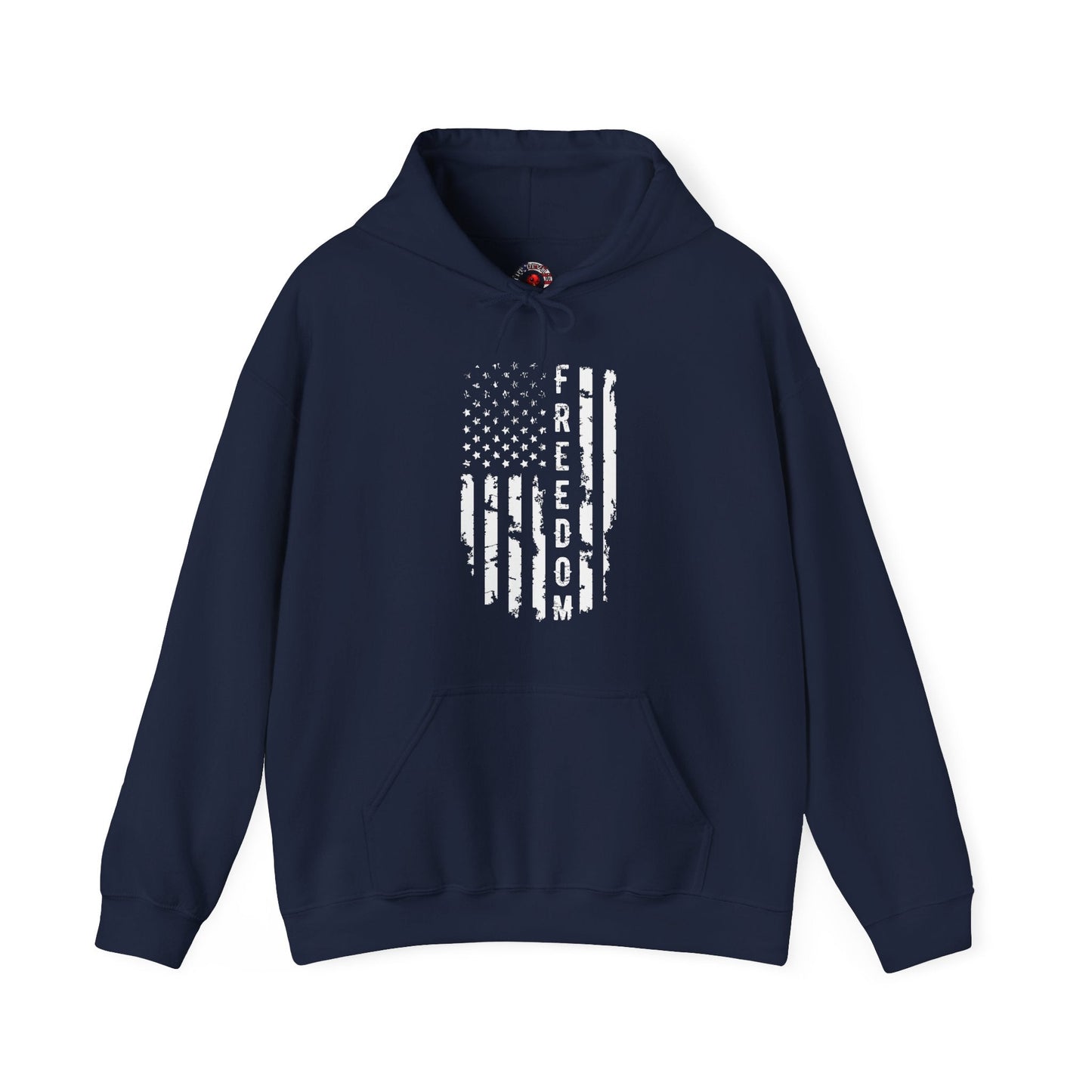 Freedom American Flag Hooded Sweatshirt The Devil's Pickle