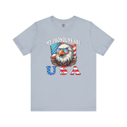 My Pronouns Are U.S.A T-Shirt The Devil's Pickle