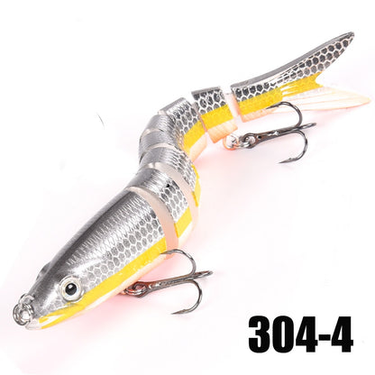 [Fishing Lures & Accessories] Fishing Lures Multi Jointed Swimbait Crankbait Slow Sinking Bionic Artificial Bait Freshwater Saltwater Trout Bass Fishing Accessories 20g 0.7oz/13.5cm 5.31inch NovaCart