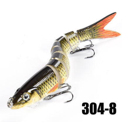 [Fishing Lures & Accessories] Fishing Lures Multi Jointed Swimbait Crankbait Slow Sinking Bionic Artificial Bait Freshwater Saltwater Trout Bass Fishing Accessories 20g 0.7oz/13.5cm 5.31inch NovaCart