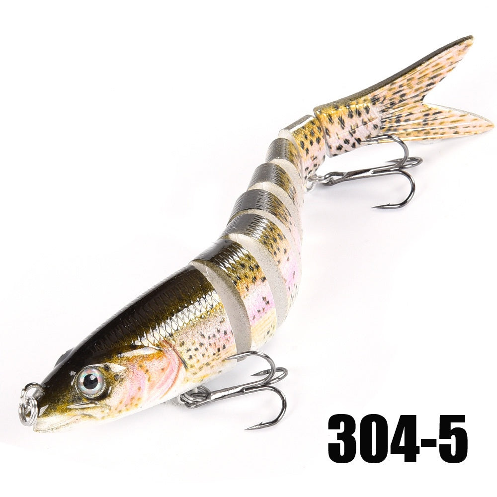[Fishing Lures & Accessories] Fishing Lures Multi Jointed Swimbait Crankbait Slow Sinking Bionic Artificial Bait Freshwater Saltwater Trout Bass Fishing Accessories 20g 0.7oz/13.5cm 5.31inch NovaCart
