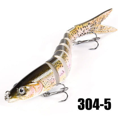 [Fishing Lures & Accessories] Fishing Lures Multi Jointed Swimbait Crankbait Slow Sinking Bionic Artificial Bait Freshwater Saltwater Trout Bass Fishing Accessories 20g 0.7oz/13.5cm 5.31inch NovaCart