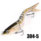 [Fishing Lures & Accessories] Fishing Lures Multi Jointed Swimbait Crankbait Slow Sinking Bionic Artificial Bait Freshwater Saltwater Trout Bass Fishing Accessories 20g 0.7oz/13.5cm 5.31inch NovaCart