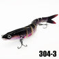 [Fishing Lures & Accessories] Fishing Lures Multi Jointed Swimbait Crankbait Slow Sinking Bionic Artificial Bait Freshwater Saltwater Trout Bass Fishing Accessories 20g 0.7oz/13.5cm 5.31inch NovaCart