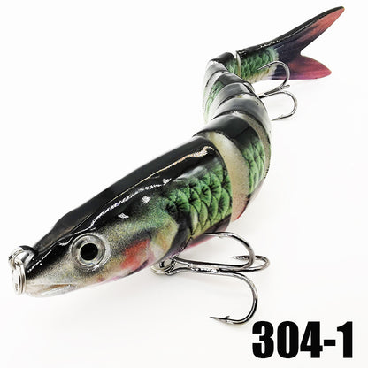 [Fishing Lures & Accessories] Fishing Lures Multi Jointed Swimbait Crankbait Slow Sinking Bionic Artificial Bait Freshwater Saltwater Trout Bass Fishing Accessories 20g 0.7oz/13.5cm 5.31inch NovaCart
