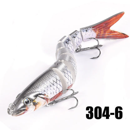 [Fishing Lures & Accessories] Fishing Lures Multi Jointed Swimbait Crankbait Slow Sinking Bionic Artificial Bait Freshwater Saltwater Trout Bass Fishing Accessories 20g 0.7oz/13.5cm 5.31inch NovaCart