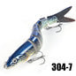 [Fishing Lures & Accessories] Fishing Lures Multi Jointed Swimbait Crankbait Slow Sinking Bionic Artificial Bait Freshwater Saltwater Trout Bass Fishing Accessories 20g 0.7oz/13.5cm 5.31inch NovaCart