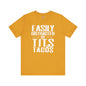 Easily Distracted By Tits and Tacos T-Shirt The Devil's Pickle