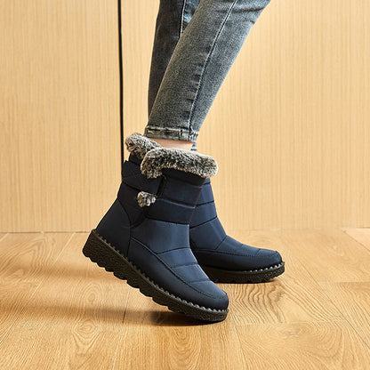 Winter Boots for Women New Long Plush Snow Boots Woman Platform Ankle Boots Warm Shoes NovaCart