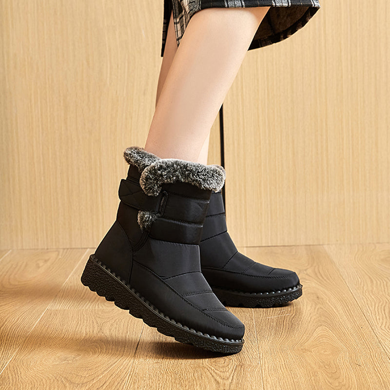 Winter Boots for Women New Long Plush Snow Boots Woman Platform Ankle Boots Warm Shoes NovaCart