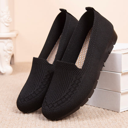 [Breathable Summer Loafers] Breathable & Lightweight Women's Casual Summer Mesh Flat Shoes | Slip-on Loafers with Fabric Upper and Rubber Sole NovaCart