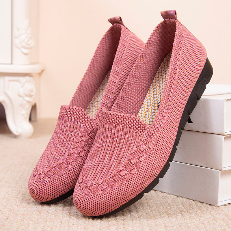 [Breathable Summer Loafers] Breathable & Lightweight Women's Casual Summer Mesh Flat Shoes | Slip-on Loafers with Fabric Upper and Rubber Sole NovaCart