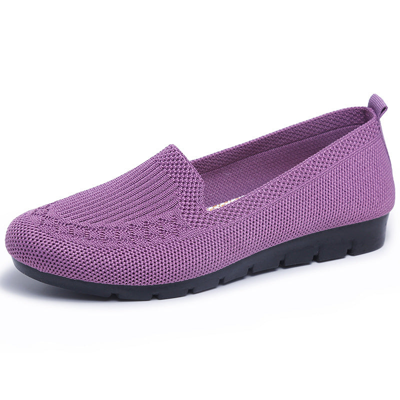[Breathable Summer Loafers] Breathable & Lightweight Women's Casual Summer Mesh Flat Shoes | Slip-on Loafers with Fabric Upper and Rubber Sole NovaCart