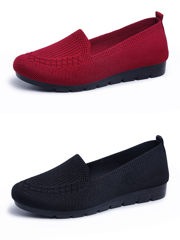 [Breathable Summer Loafers] Breathable & Lightweight Women's Casual Summer Mesh Flat Shoes | Slip-on Loafers with Fabric Upper and Rubber Sole NovaCart