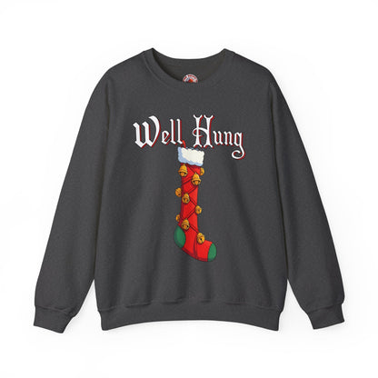 Well Hung Crewneck Sweatshirt The Devil's Pickle