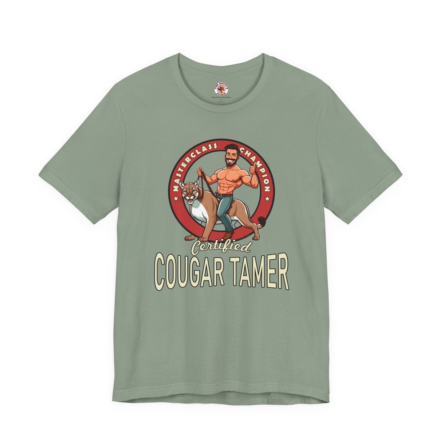 Certified Cougar Tamer T-Shirt The Devil's Pickle