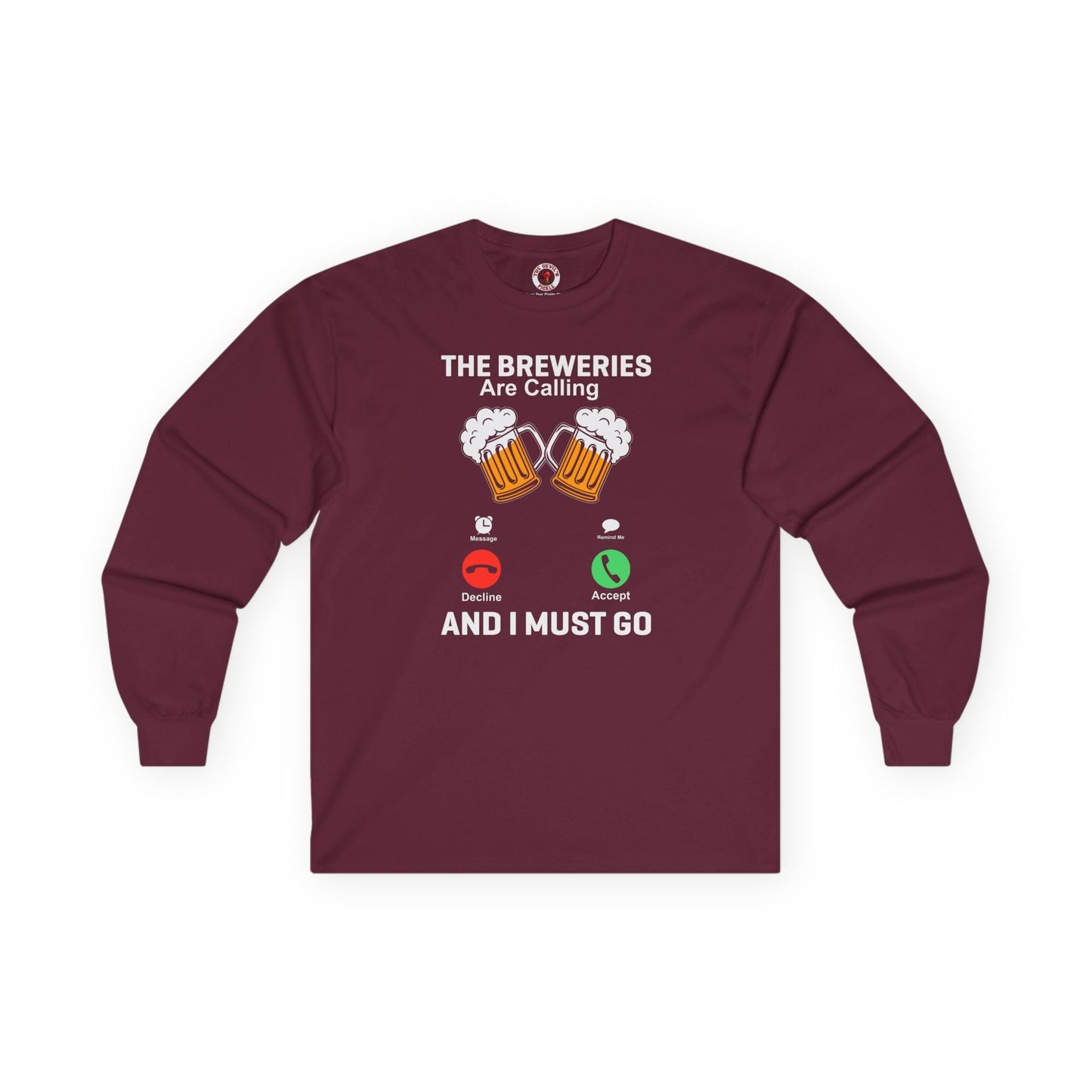 The Breweries Are Calling Long Sleeve Tee The Devil's Pickle