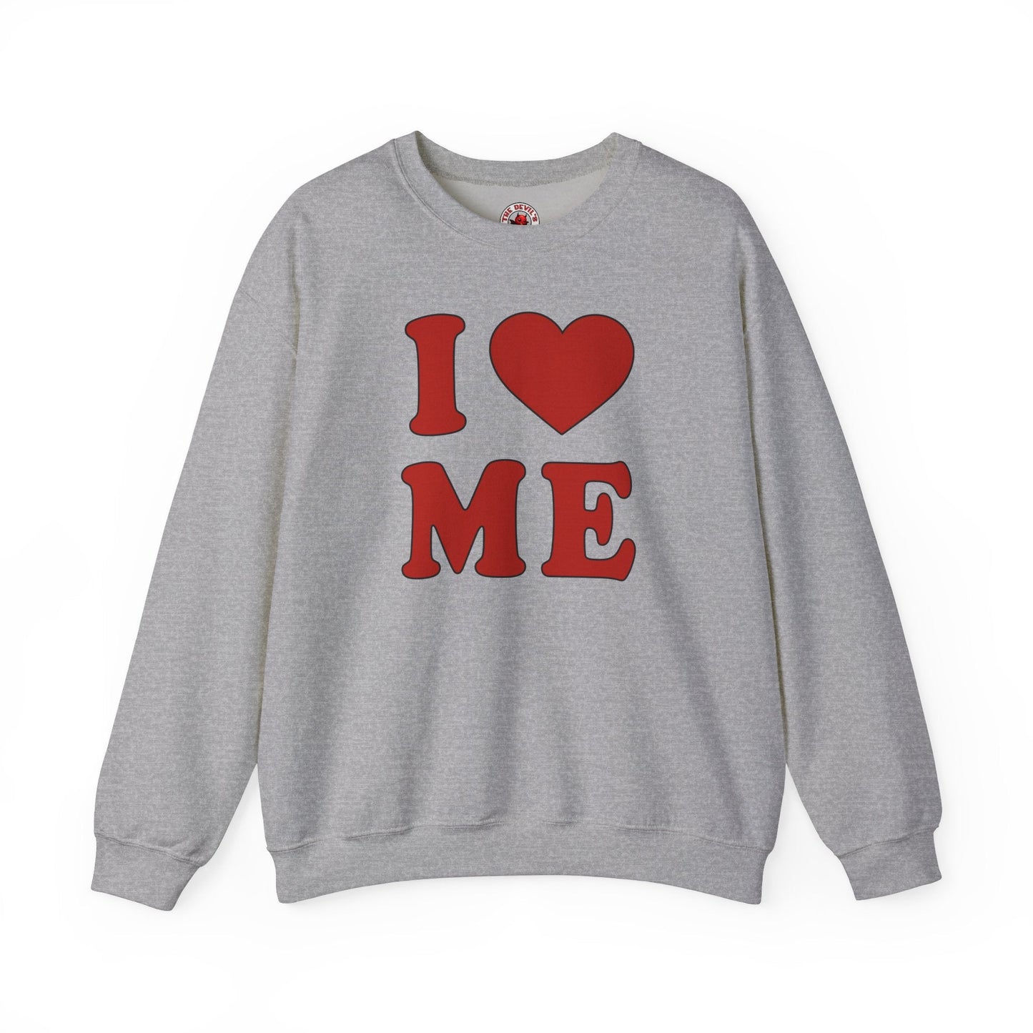 I Heart Me Crewneck Sweatshirt The Devil's Pickle