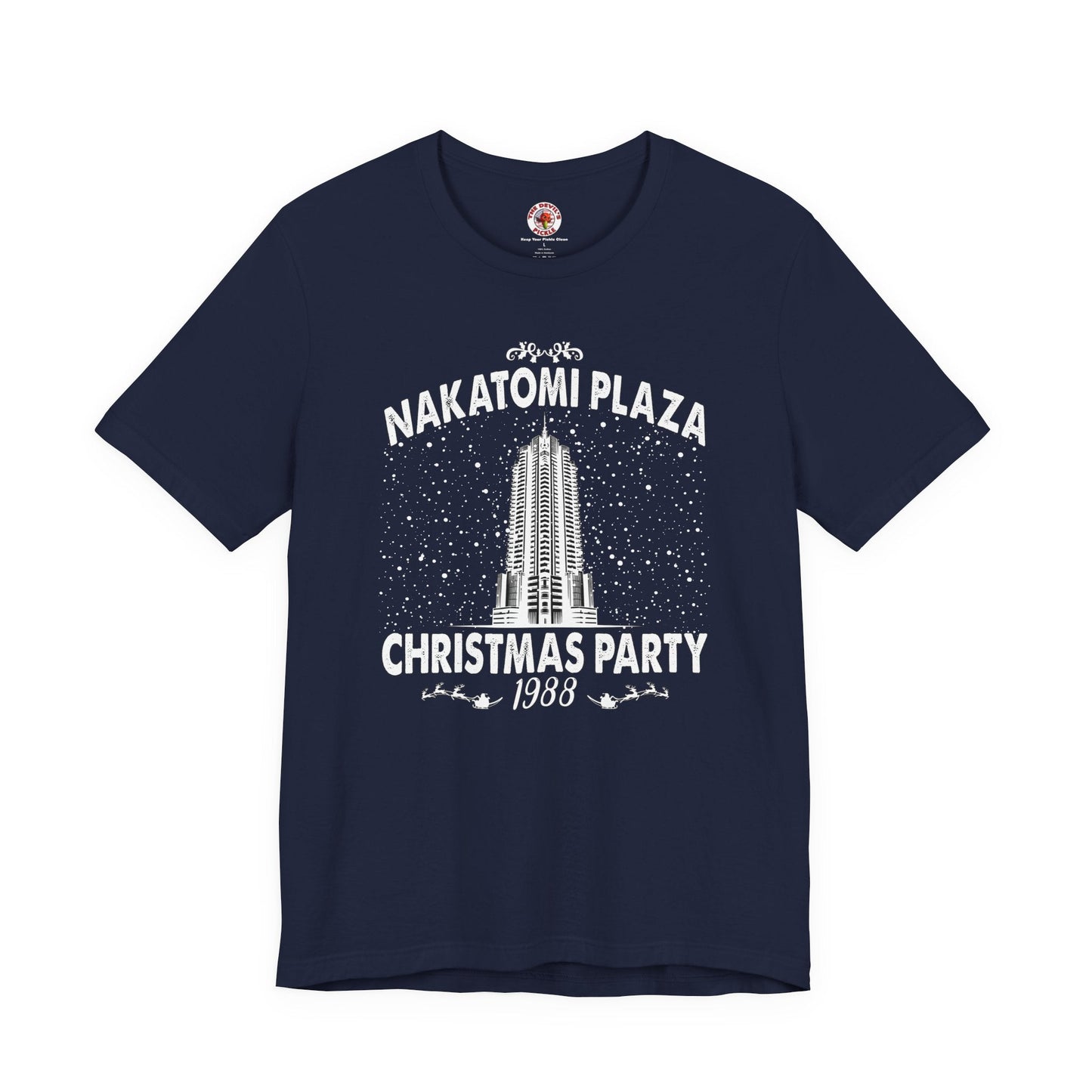 Nakatomi Plaza Christmas Party T-Shirt The Devil's Pickle