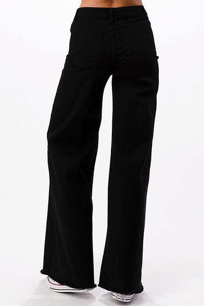 Wide leg, denim pants,  jeans, western See size chart under “more details” The Fashion Celestial