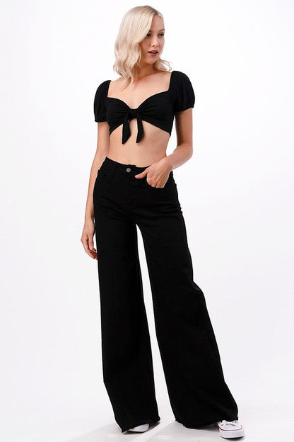 Wide leg, denim pants,  jeans, western See size chart under “more details” The Fashion Celestial