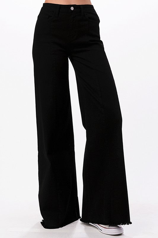 Wide leg, denim pants,  jeans, western See size chart under “more details” The Fashion Celestial