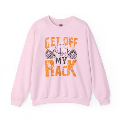 Get Off My Rack Crewneck Sweatshirt The Devil's Pickle