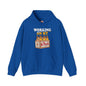 Working On My 6 Pack Hooded Sweatshirt The Devil's Pickle
