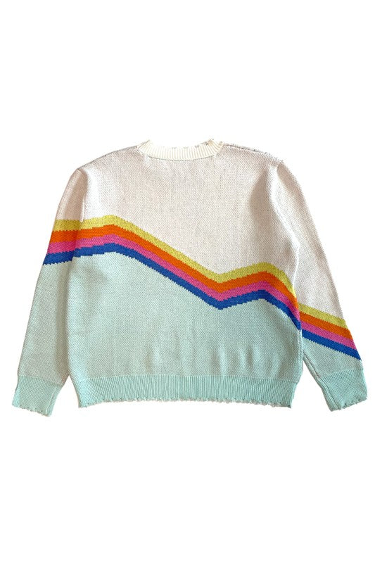 Retro stripe sweater Shop Style & More | Fresh Looks, Everyday Deals & Free Shipping