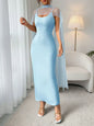 Scoop Neck Bodycon Maxi Dress New Era Fashion LLc