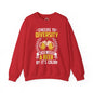 Cheers to Diversity Crewneck Sweatshirt The Devil's Pickle