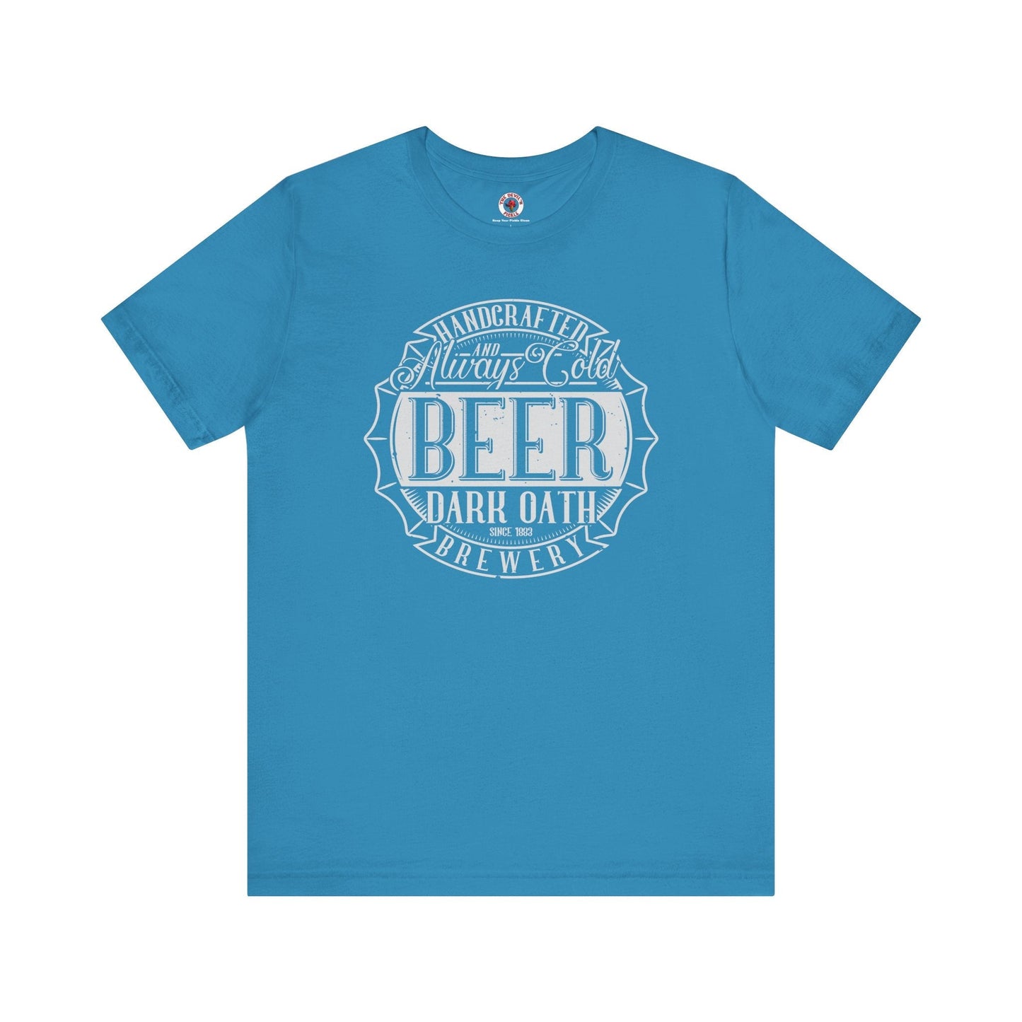 Handcrafted and Always Cold Beer T-Shirt The Devil's Pickle