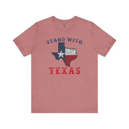 Stand With Texas T-Shirt The Devil's Pickle