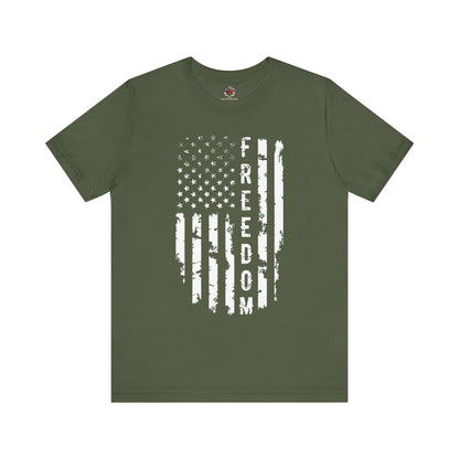Freedom American Flag T-Shirt The Devil's Pickle