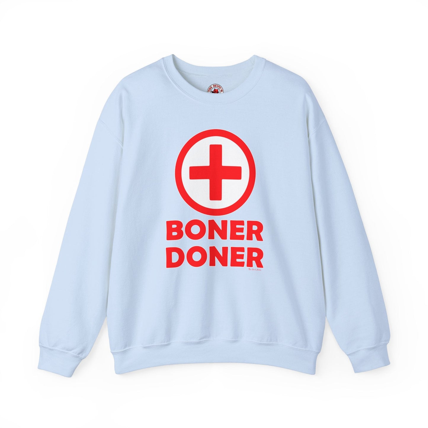 Boner Doner Crewneck Sweatshirt The Devil's Pickle