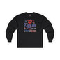 Kiss Me I Am An American Long Sleeve Tee The Devil's Pickle