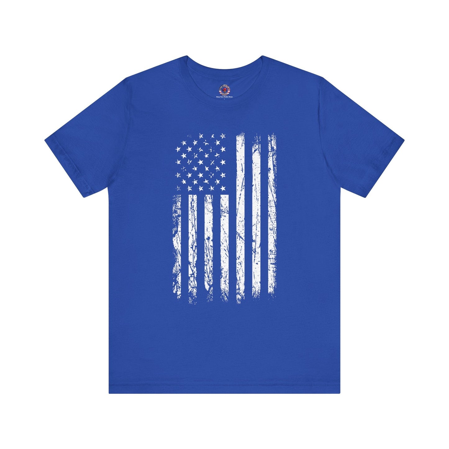American Grunge Flag T-Shirt The Devil's Pickle