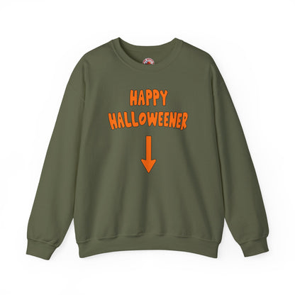 Happy Halloweener Crewneck Sweatshirt The Devil's Pickle