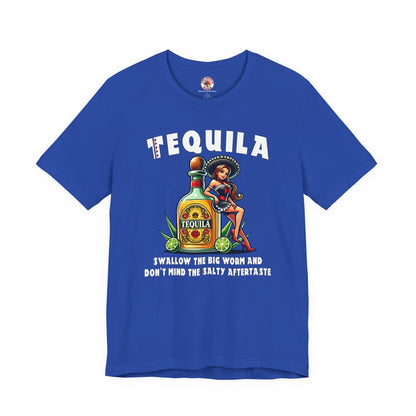 Tequila Swallow The Big Worm T-Shirt The Devil's Pickle