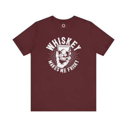 Whiskey Makes Me Frisky T-Shirt The Devil's Pickle