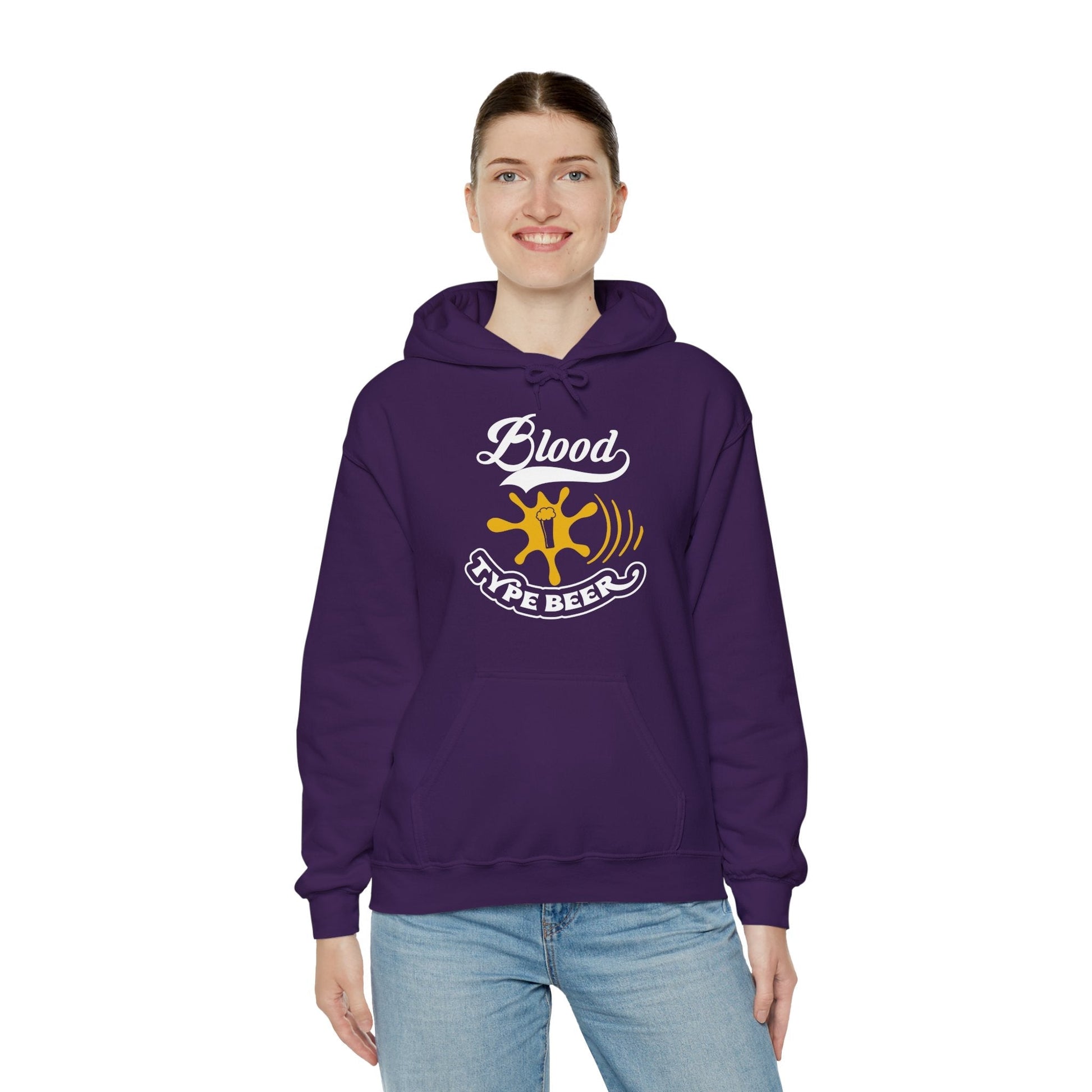 Blood Type Beer Hooded Sweatshirt The Devil's Pickle