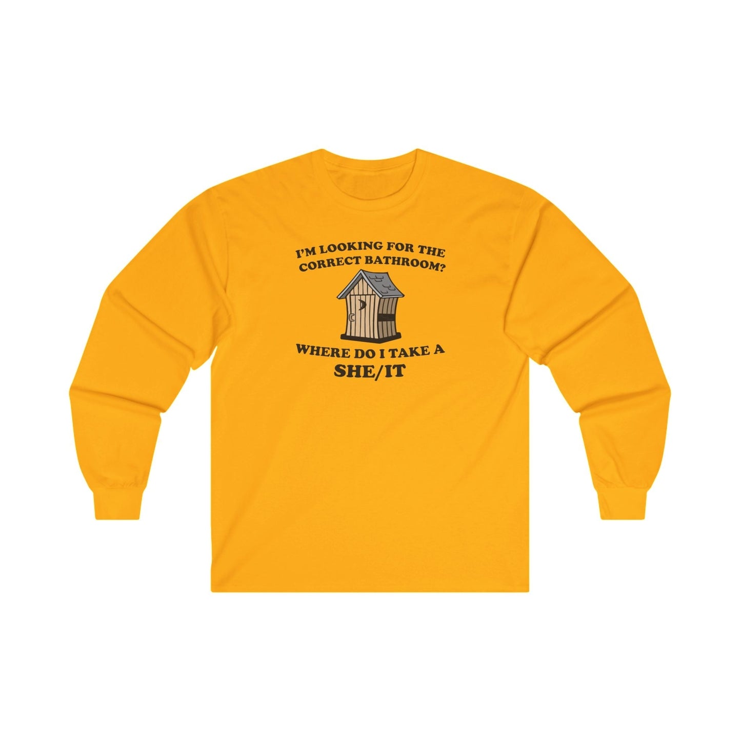 I'm Looking For The Correct Bathroom Long Sleeve Tee The Devil's Pickle