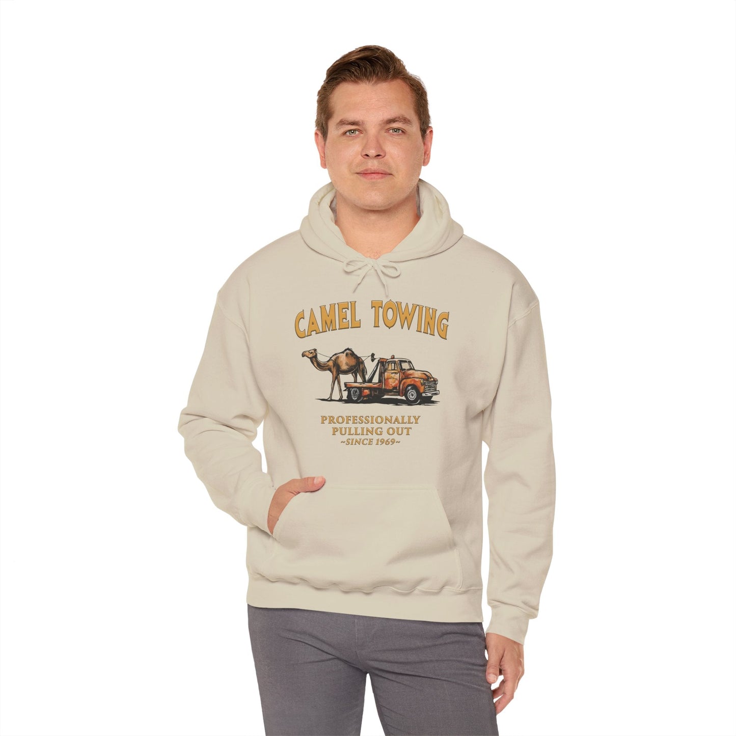 Camel Towing Hooded Sweatshirt The Devil's Pickle